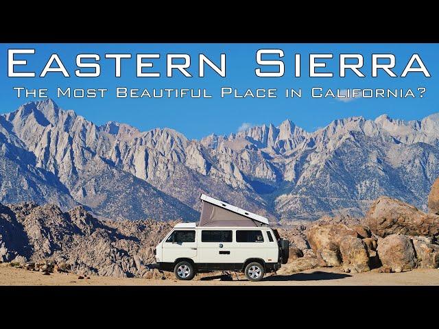 Eastern Sierra Adventure - Mono Lake, Bishop, and Alabama Hills -  A Vanagon Road Trip