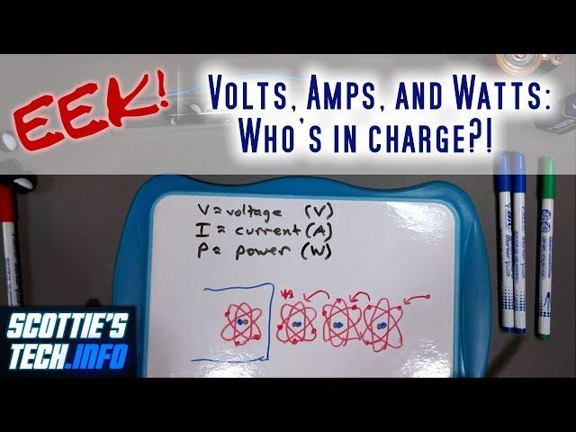 EEK! #1 - Volts, Amps, and Watts: Who's in charge?