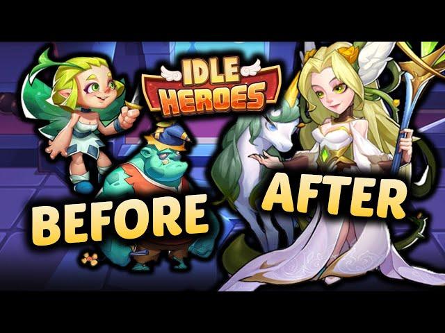 How to go from NOOB to FIRST TRANSCENDENCE Hero in IDLE HEROES