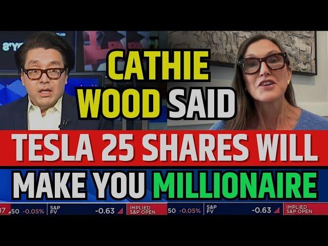 Cathie Wood Said Tesla 25 Shares Will Make You Millionaire | TSLA Stock News