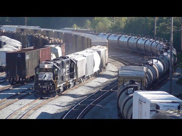 [3h] Rail Yards Never Sleep: Norfolk Southern Brosnan Yard Macon GA, Part 1/2, 09/30/2016 ©mbmars01