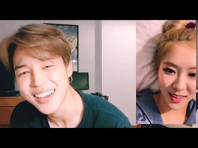 Jirose video call • Rose (blackpink) & Jimin (bts) [fmv]