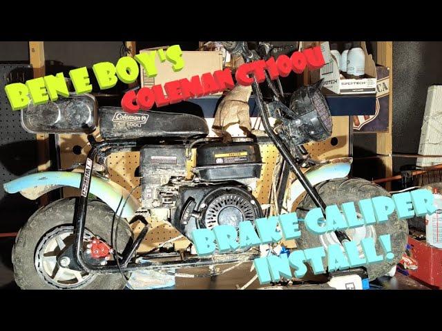 Brake Caliper Install On A Coleman CT100U