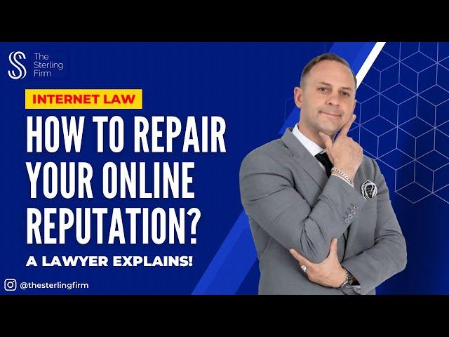 HOW CAN I REPAIR MY ONLINE REPUTATION? | Improve Online Reputation | Online Reputation Management