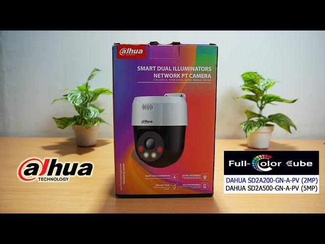 CCTV ini bisa teriakin Maling ! Dahua SD2A200 (2MP) /SD2A500 (5MP) PTZ Full Color Cube