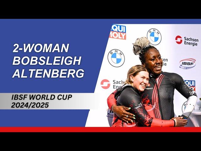 IBSF World Cup Altenberg - 2-Women Bobsleigh - Heat 1