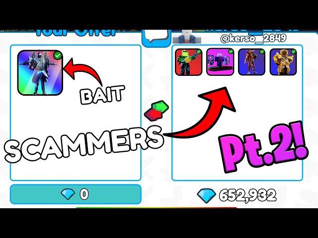  TROLLING SCAMMERS  SHINY ULTIMATE INSANE TRADES  - Toilet Tower Defense