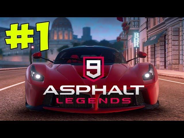 Asphalt 9 Legends - Gameplay Walkthrough  part 1 - Career Chapter 1(ios,android)