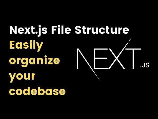 Use this Next.js file structure