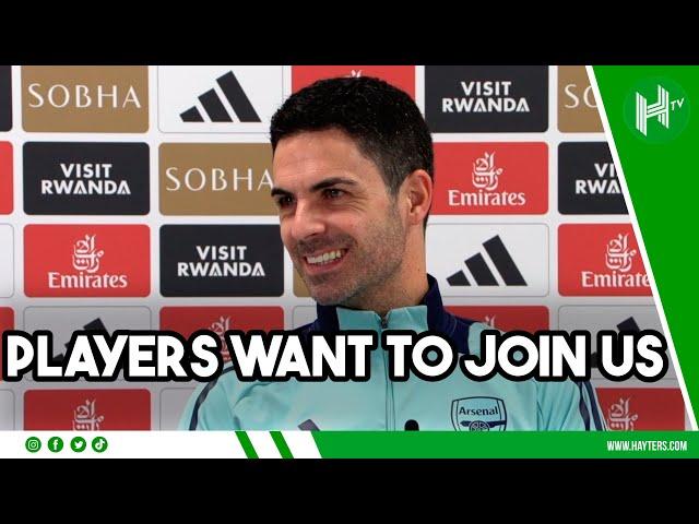 Players WANT TO COME to Arsenal | Mikel Arteta EMBARGO