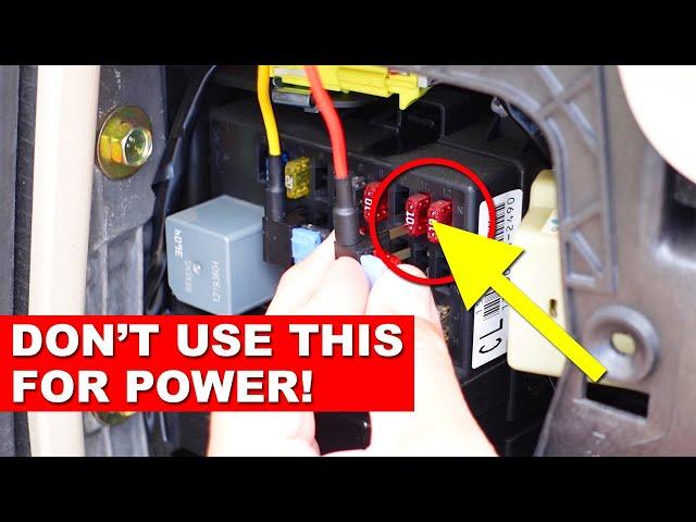 Don't Install a Hardwire Kit Like This! (How to Install a Dash Cam Hardwire Kit)