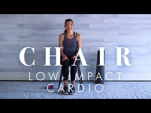 Chair Cardio Workout for Seniors & Beginners // 30 minute Easy Exercises At Home