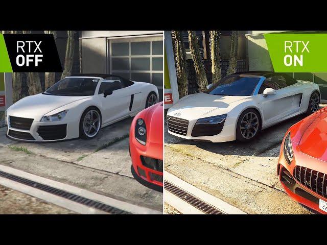 GTA 5 2013 vs 2023 - RTX OFF vs ON Comparison Maxed-Out Graphics [XBOX 360 vs Gaming PC]