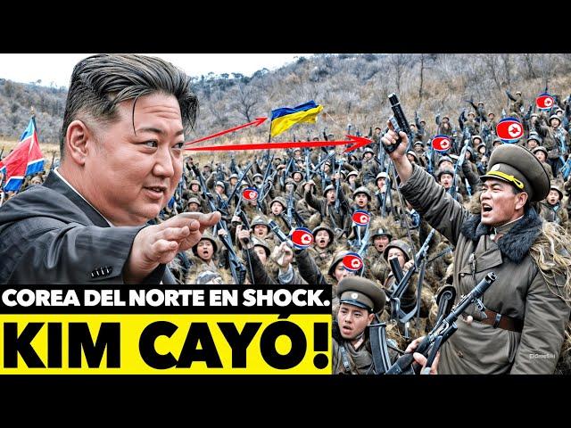 ¡Norcoreanos se niegan a luchar y se rebelan contra Kim Jong-Un! ¡Guerra civil con los rusos!