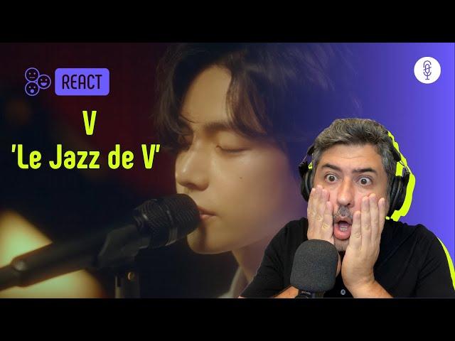 V | Le Jazz de V | Vocal coach REACTION & ANÁLISE | Rafa Barreiros