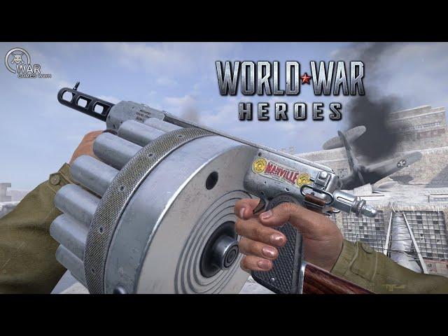 World War Heroes Manville gun The best weapon in the WWHUpgrade & gameplay