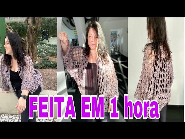 BLUSA FEITA ESSA MANHÃ (meia hora)