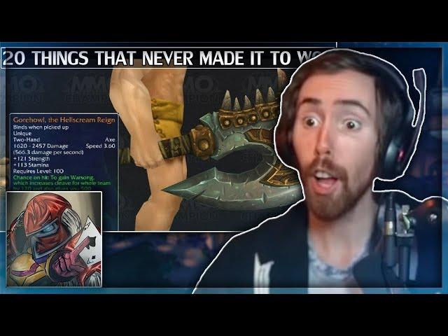 Asmongold Reacts to "20 Things That Didn't Make it to Warlords of Draenor WoW" by MadSeasonShow