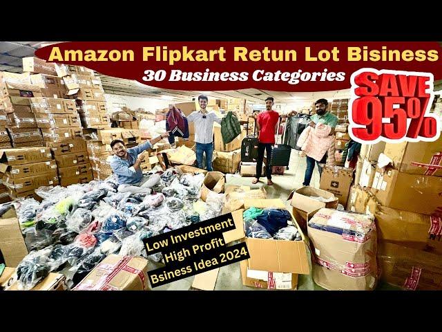 Flat 95% OFF Amazon & Flipkart Return Warehouse  in India | Biggest Deal | Best Business to Start