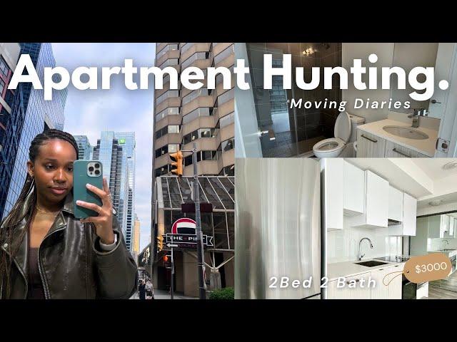 APARTMENT HUNTING IN TORONTO | Touring 5+ units, prices, and locations