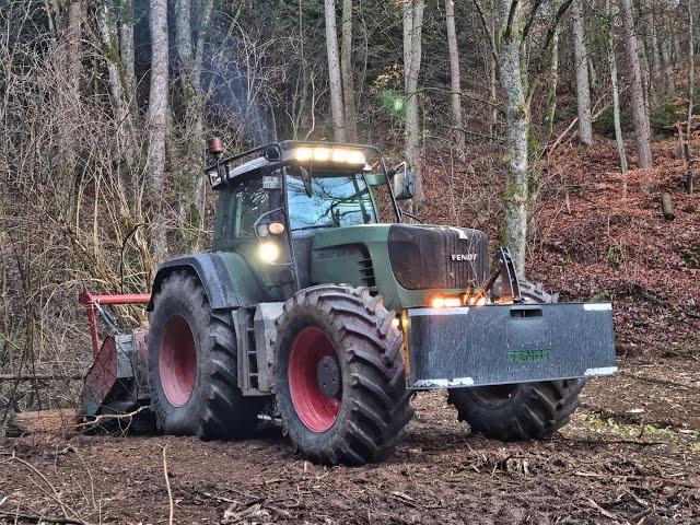 Fendt 930 Vario TMS • Sound pur • Picursa Fighter 2400 • Forstmulchen • forest mulch