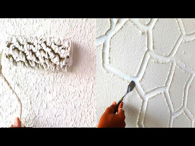 6 new updated texture wall painting techniques