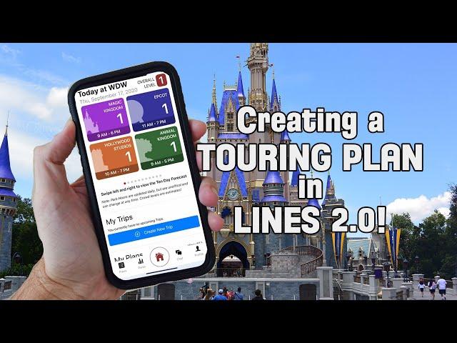 Creating Touring Plans on Our NEW Mobile App, Lines 2.0