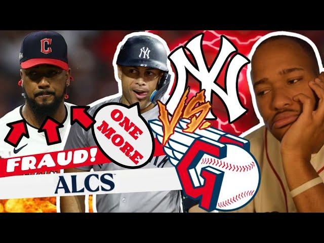 NOOOOOOOOO! || YANKEES VS GUARDIANS ALCS GAME 4 HIGHLIGHTS FAN REACTION