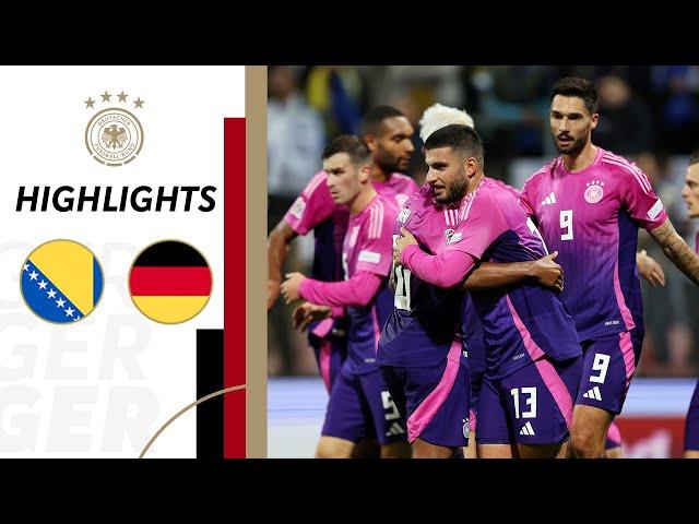 Undav-Brace! Germany remain unbeaten | Germany vs. Bosnia & Herzegovina | Highlights Nations League