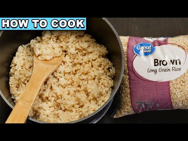 How To Cook: Brown Rice on the Stove