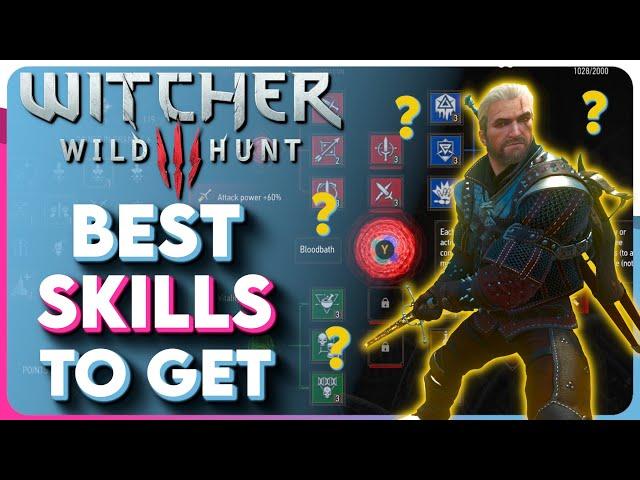 The Witcher 3 Best Skills To Get Early - The Witcher 3 Next Gen Update (Tips and Tricks)