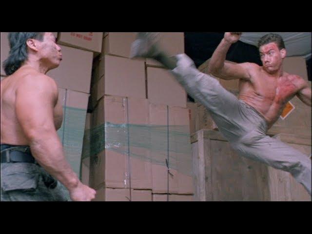 Double Impact Fight Scene - Van Damme vs. Bolo [HD]