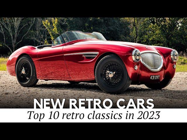 10 Retro Sports Cars Transformed with New Powertrain Technology & Interior Comforts