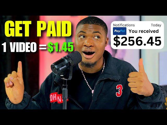 Get Paid $1.45 Every Min Watching YouTube Videos (NEW App) | How To Make Money Online