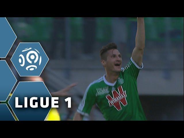 Goal Jérémy CLEMENT (40') / AS Saint-Etienne - OGC Nice (5-0) - (ASSE - OGCN) / 2014-15