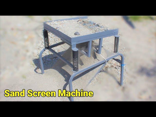 DIY Sand Screen Machine