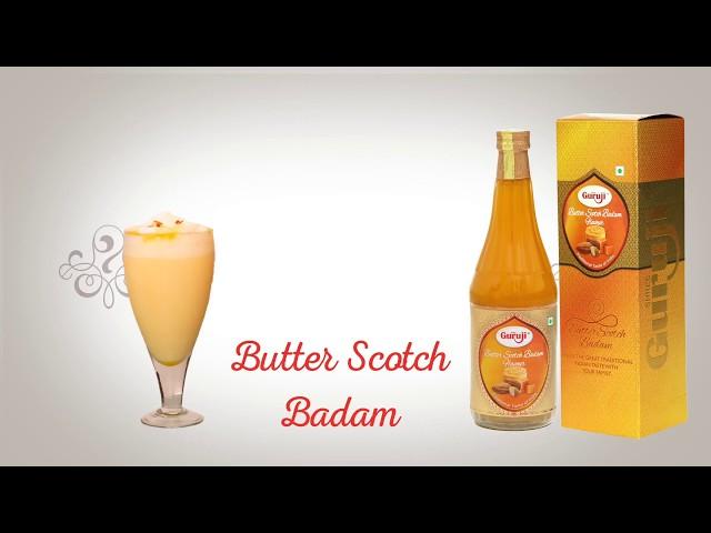 Butter Scotch Badam Sharbat