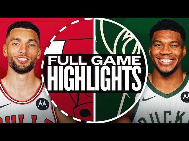 BULLS at BUCKS | FULL GAME HIGHLIGHTS | November 20, 2024