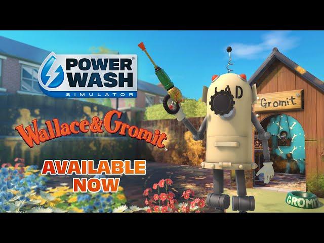 PowerWash Simulator | Wallace & Gromit Special Pack Launch Trailer