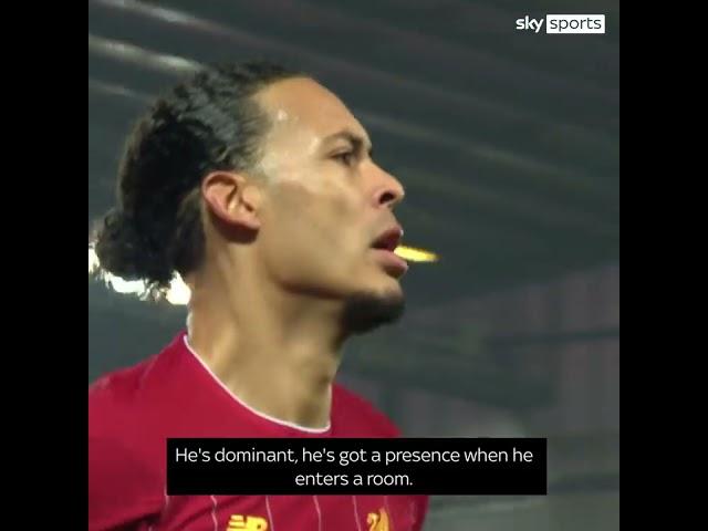  Alexander-Arnold hails Virgil van  as a dominant leader within the dressing room #sports #football