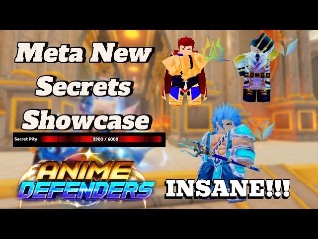 Getting All Athenyx Secrets Showcase (OP) | Anime Defenders