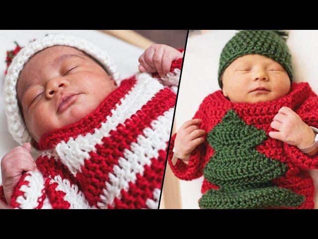 Adorable Newborns Wear Ugly Sweaters for Pittsburgh Hospital's Holiday Party