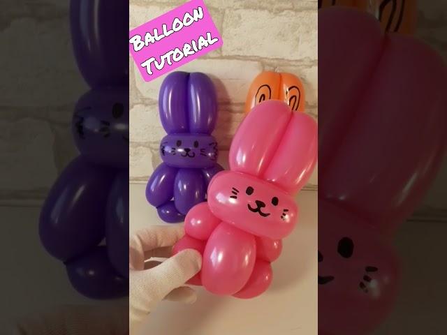Balloon Bunny Rabbit  Balloon Animals for beginners