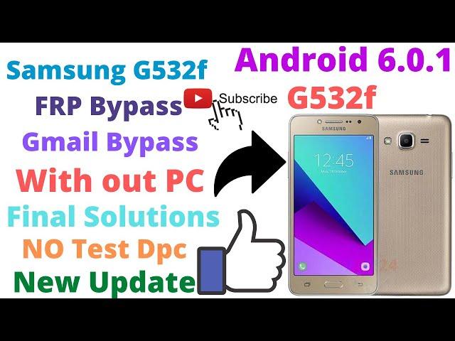 Samsung G532F Grand Prime Plus FRP Bypass Talk back not working NEW method without PC Gmail Bypass