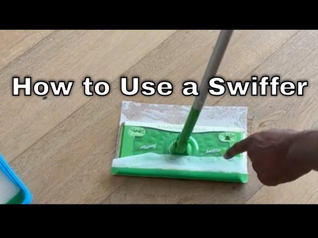 How to Assemble and Use a Swiffer Sweeper Mop