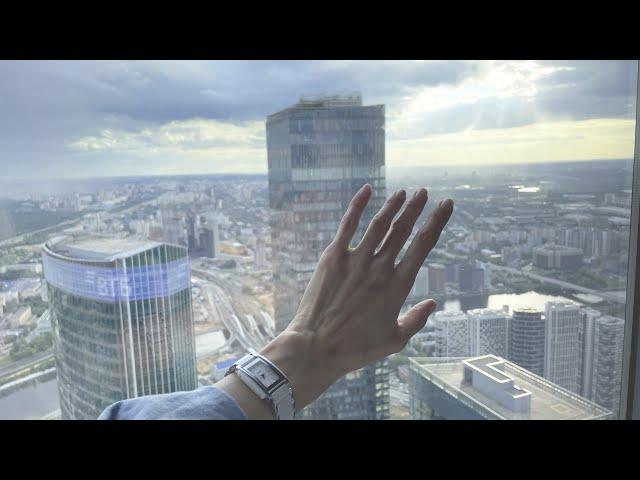 On the top of Moscow City 89 floor 4K