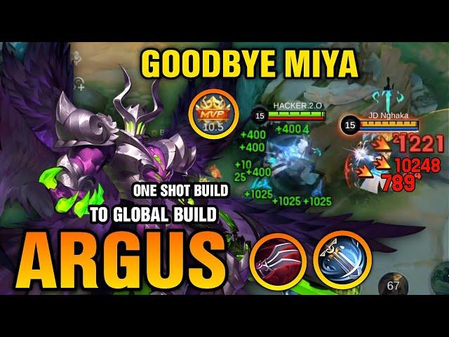 ARGUS IN GOLD LANE  NEW ONE SHOT BUILD BRO [ AUTO WIN ] || ARGUS BEST BUILD 2024