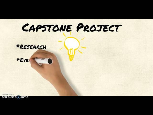 What is a Capstone Project?