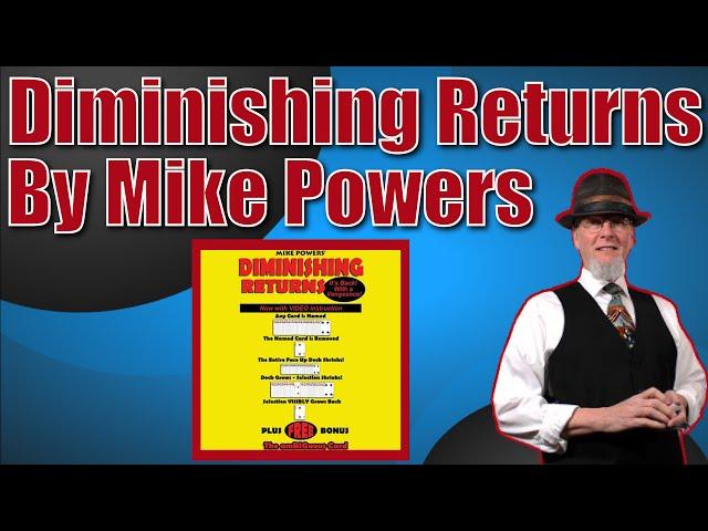 Diminishing Returns By Mike Powers | Tiny Card Magic