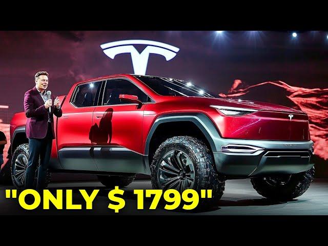 Elon Musk: ''I Am Releasing Tesla's NEW & CHEAP Pickup Truck This Week!''